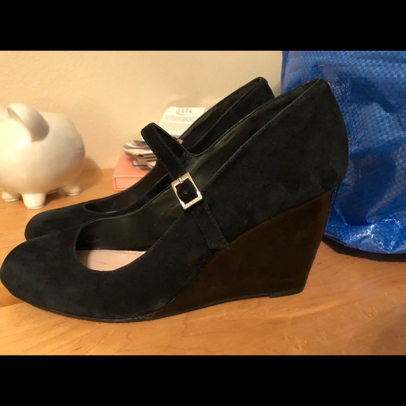 Vince camuto suede wedges - Picture 2 of 3